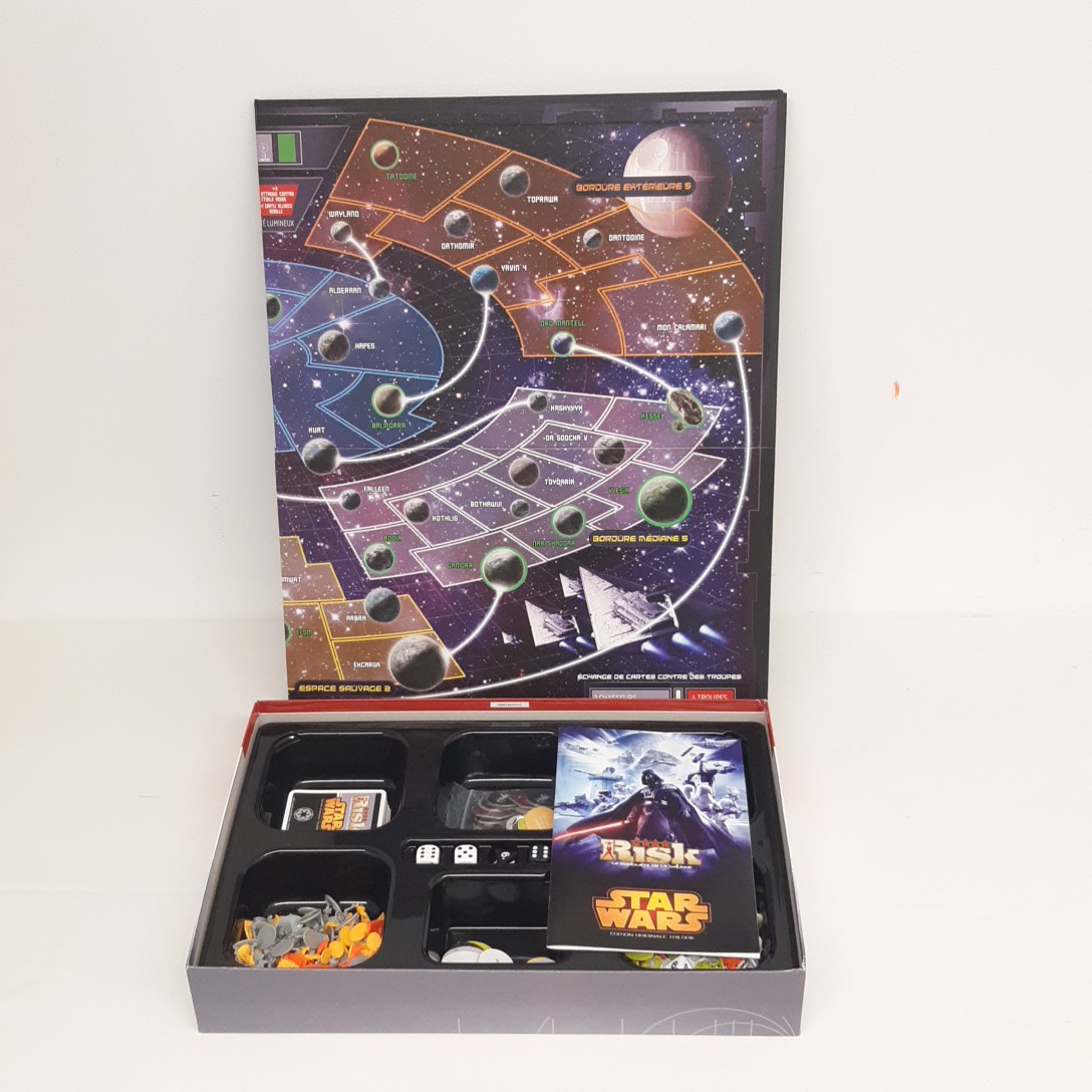 Jeu vintage risk "star wars-5armées à la conquête de la galaxie" - Bon état - Photo 3